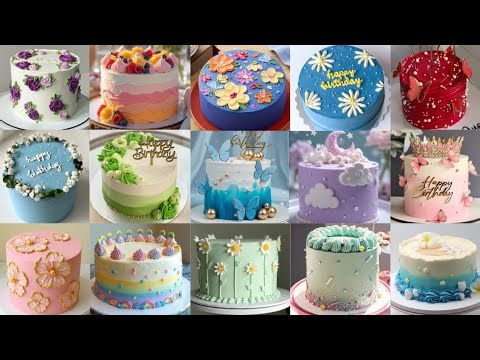 Aesthetic Birthday Cake Designs 🎂✨ | Minimal & Trendy Cakes