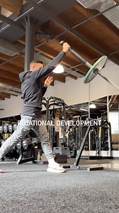 Rotational Development. Utilizing dynamic movements like these have many benefits: Hip Extension. Increased Power Output. Allows athlete to load their hips properly. Less power leaks onto front side. Build through the trunk and t-spine. Greater efficiency of movement patterns. Reducing our risk of injury. It’s the quality progressions we make to a foundational movement that could be the most useful. | Nooch_13