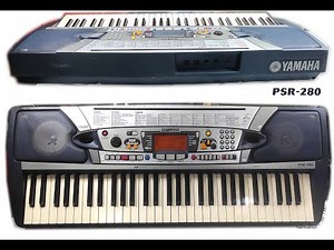 YAMAHA PSR 280 - DEMO songs - part 1/3