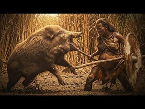 Savage Predators & Early Humans: Primitive war | Stone Age (Full CGI)