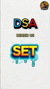 DSA Series: What is Set ? And Why it is useful ? 🔥 | Explained in Tamil 🚀 #set #programming #coding