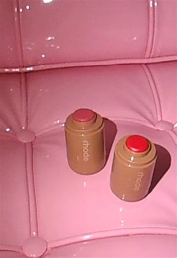 flushed blushing 🌸🍎 | Rhode Blush Stick