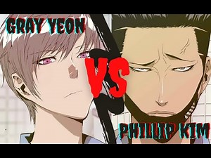 Webtoon Weak Hero- Gray Yeon "The White Mamba" VS Phillip Kim "The Manipulative Bluffer"