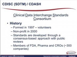 SDTM and CDASH: What's the Connection? Trailer