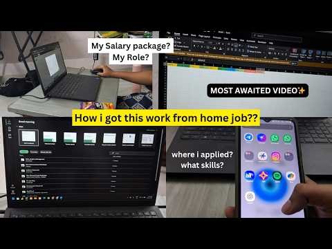 My WFH Job Salary REVEALED💸👩‍💻| QnA Video about My WORK💁🏻‍♀️ #diml #qna #tamilvlog #vlog