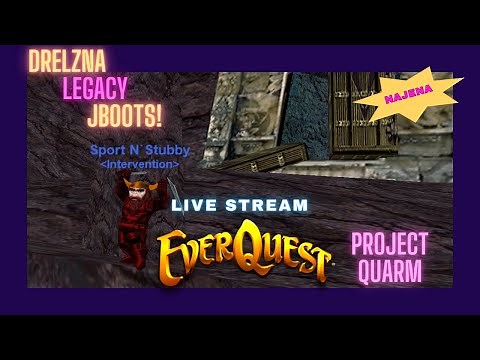 🔴LIVE Everquest Project Quarm Gameplay - JBOOTS - NAJENA