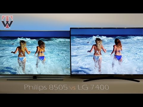 Philips PUS8505 vs LG UN7400 Smart TV