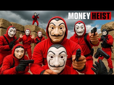 PARKOUR VS MONEY HEIST! 7 | BAD GUYS: No ESCAPE, POLICE Trap The Rock Zone (BELLA CIAO) Epic POV