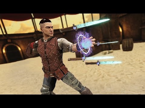 THIS MAGIC DAGGERBENDING SPELL IS AMAZING in Blade and Sorcery VR