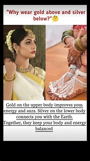 The Ancient Secret to Balanced Energy: Gold vs. Silver Jewelry! 🤯 #gold #silver #mythology #facts