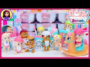 Baby Secrets Bathtubs Color Change Blind Bags Doll Opening Kids Surprise Toys