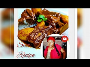 Simple but flavourful beef stew // The Best Beef Stew Recipe // South African Youtuber 🇿🇦