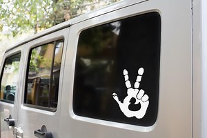 Jeep Wave Decal, Jeep Duck Vinyl, Rubber Duck Vinyl Car Decal, Jeep Ducking - Etsy