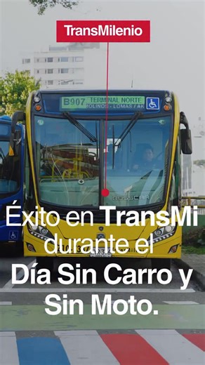 María Fernanda Ortiz C | Termina una gran jornada de #DíaSinCarroYSinMoto en Bogotá para TransMilenio. 4.211.711 validaciones en TransMilenio y TransMiZonal desde... | Instagram