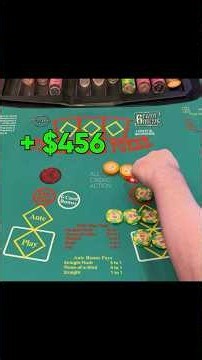 BACK 2 BACK MONSTER HANDS ON 3 CARD POKER!! #poker #threecardpoker #casino