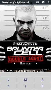 Stealth Action, Realistic Sounds Splinter Cell Double Agent
