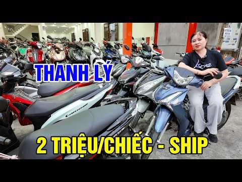 THANH LÝ XE CŨ THU HỒI VỐN FUTURE 125 SH MODE SH 125 VISION AB JANUS GRANDE VARIO XE ĐI LÀM SỐC 2 TR