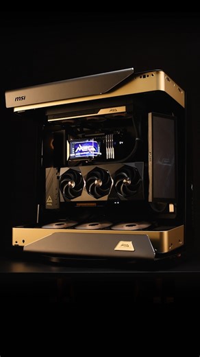 The realm of innovation is here! 👑 Meet the next evolution of the MSI MEG flagship gaming series at CES 2026: 🔸 MEG MAESTRO 900R – Ultimate high-end showcase chassis. 🔸 MEG CORELIQUID E15 360 – 6.67” 2K curved OLED, 110° wide viewing angle. 🔸 MEG X870E UNIFY-X MAX – Engineered for extreme overclocking. #MSIxCES2026 | MSI Gaming