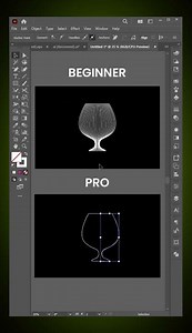 Make a Perfect 3D Wireframe Object in Illustrator! (Blend Tool Hack) 🤯 Glass Design