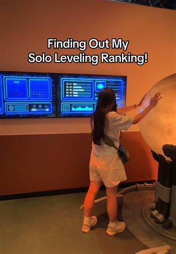 Got to see what my hunter ranking was at the Solo Leveling activation! This was part of the new Crunchyroll pop-up in Topanga Mall! ☺️ More Crunchyroll pop-up posts on my TikTok! #topangamall #westfieldtopanga #crunchyroll #sungjinwoo #sololeveling @discovertheloop @Crunchyroll @Westfield