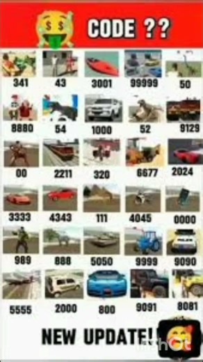 Indian bike driving 3d game secret🤫 code in new update