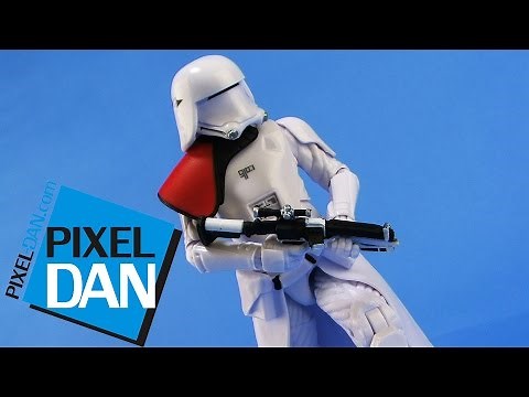 First Order Snowtrooper Officer Star Wars Force Awakens Black Series 6" Figure Video Review