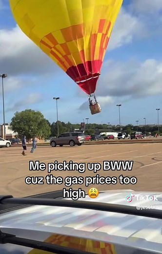 Buffalo Wild Wings to go! 🤣 #greattexasballoonrace #longviewtx #tylertx #easttx #lufkintx