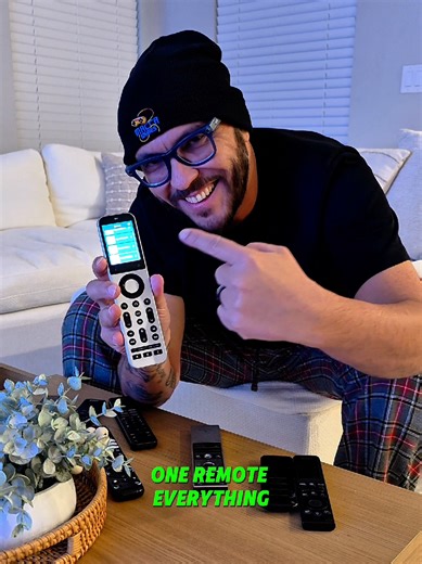 One remote to rule them all 😲 Sofabaton X2 Universal Remote @Sofabaton #setup #tech #sofabaton #controll #universalremote