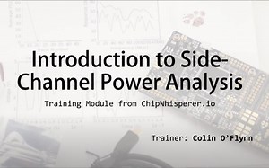 Introduction to Side-Channel Power Analysis (SCA, DPA)侧信道分析/差分能量分析