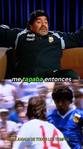 Maradona EXPLICO el gol a los INGLESES