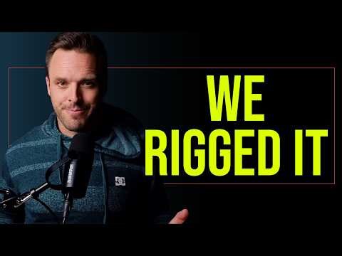 The Bible can't be myth. We rigged the field.