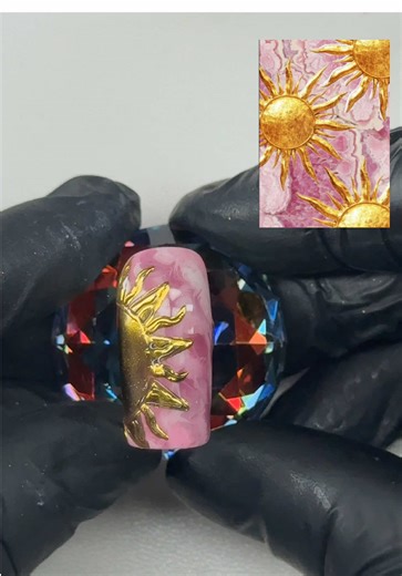 Creative Pink Marble Nail Design Tutorial