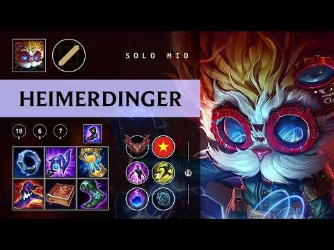 Heimerdinger Mid vs Viktor - VN Grandmaster Patch 26.06