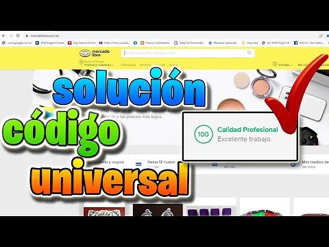 ✅Como solucionar el CODIGO UNIVERSAL de producto✅mercado Libre✅