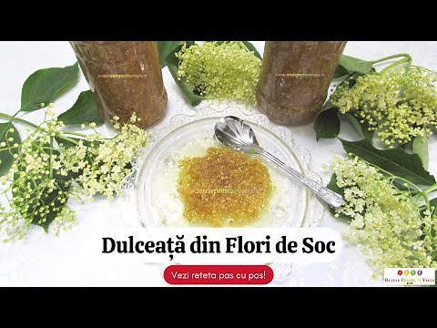 Dulceata din Flori de Soc - Reteta Pas cu Pas