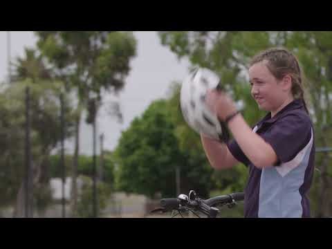 Bike Ed Safety Demonstration - Fitting your helmet