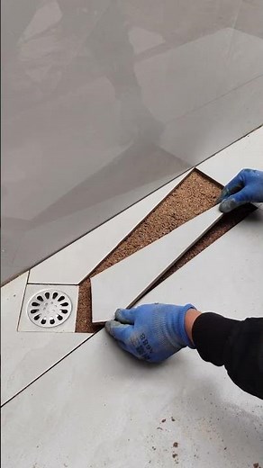 Triangular Gap Tiling No Gaps Left Around Drainage