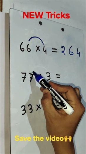 Multiple any two digits repeated numbers #maths #mathstricks #mathstricks #trendingshorts #viral