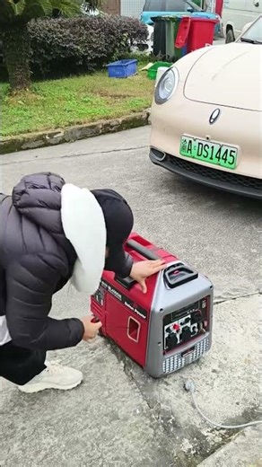 3KW inverter generator recoil start demo video