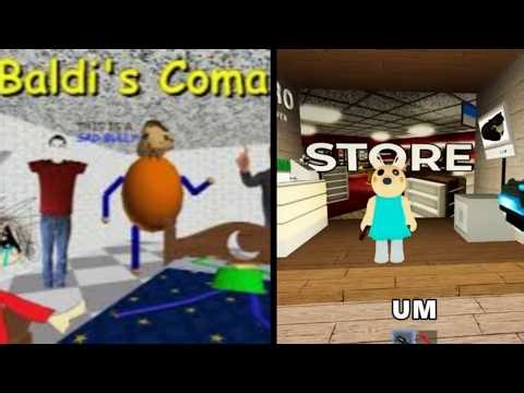 🔴 LIVE - Baldi Got in a COMA + Checking Out Piggy Fan-Games!