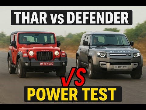 Thar 4X4 VS Defender Power Test | Who Will Win?