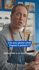 1M views · 34 reactions | Being so much more than a quarterback … or an insurance company? Now that’s a work of art.  | Nationwide | Facebook