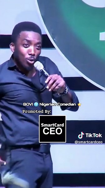 Bovi Ugboma: Nigerian Stand-Up Comedian Extraordinaire