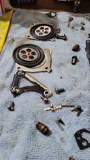 Seadoo Jet Boat Carburetor Rebuild. #shorts #boat