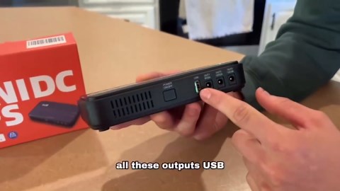 Mini UPS Battery Backup 10400mAh 38.48Wh,Output USB 5V/2A and DC 12V/2A,Home Small UPS Power Supply for WiFi Router Phone Camera