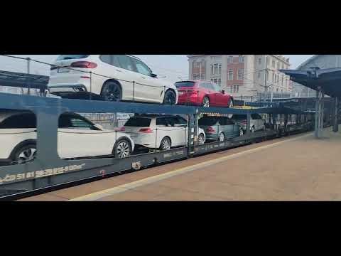 Train Spotting at the Station | Passenger and Freight Trains