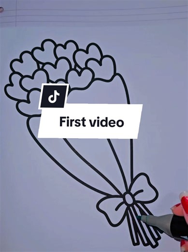 Coloring a Heart Bouquet: A Creative Journey