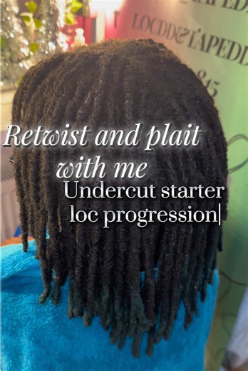 Transforming Your Undercut with Locs Progression