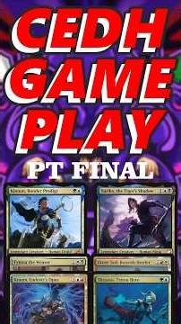 Grind Em Out PT FINAL - Cedh Gameplay - Kinnan Vs Yuriko Vs Tymna/Kraum Vs Bruse/Thras - #cedh #mtg
