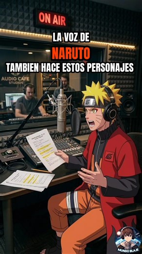 La Voz de Naruto También hace estos personajes!